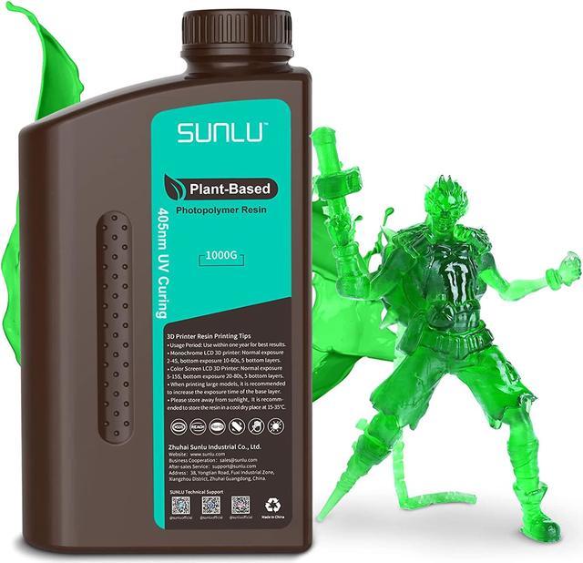 SUNLU UV Resin Photopolymer Resin 405nm 1kg UV-Curing Resin