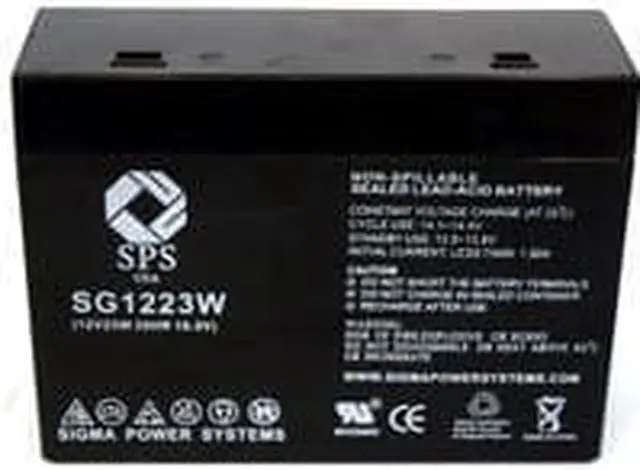 Main image of SPS Brand 12 V 5 Ah (Terminal T1T2) 1223W Replacement battery for CSB HC1217W (1 PACK)
