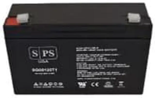 Main image of SPS Brand 6 V 12 Ah Replacement Battery with Terminal T1