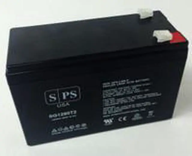 Main image of SPS Brand 12V 9Ah Replacement Battery for Leoch DJW12-9 (Terminal T2) (1 Pack)
