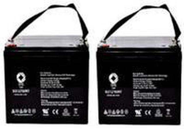 Powerextra 2-Pack 3000mAh 40V Max Replacement Battery for Black