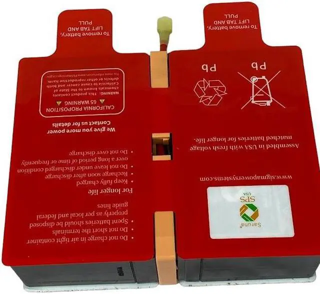 Main image of SPS Brand 24V 8Ah Replacement RB1280X2A Battery Cartridge for RB1280X2D (Pack 1)