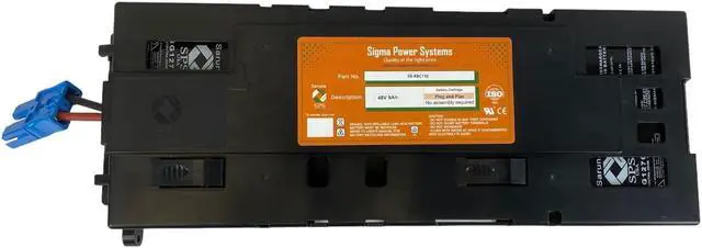 Main image of SPS Brand 48V 9Ah Replacement RBC115 Battery Cartridge for SMX48RMBP2U (1 Pack)
