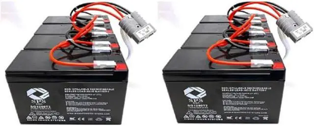 Main image of SPS Brand 24V 18Ah Replacement RBC12XP Battery Cartridge for APC SU3000RM3U UPS System (28% More Capacity Than OEM)