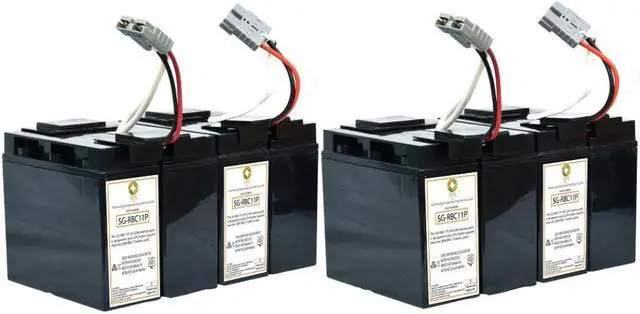 Main image of SPS Brand 24V 22Ah Replacement for APC SU2200XLTNET?RBC11 Premium (22% more capacity than OEM) Battery Cartridge (2 Pack)