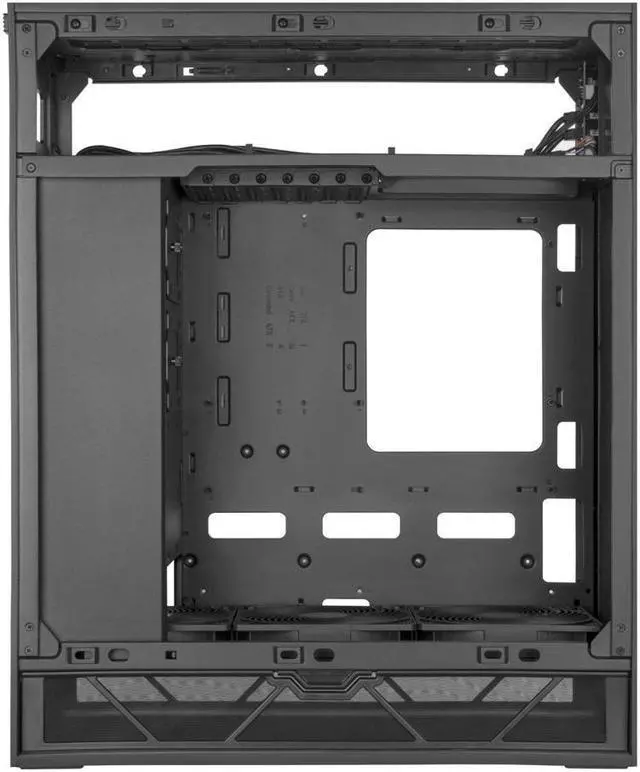 Alt view image 5 of 7 - ALTA F1 Stack effect design ATX tower with aluminum shell and tempered glass