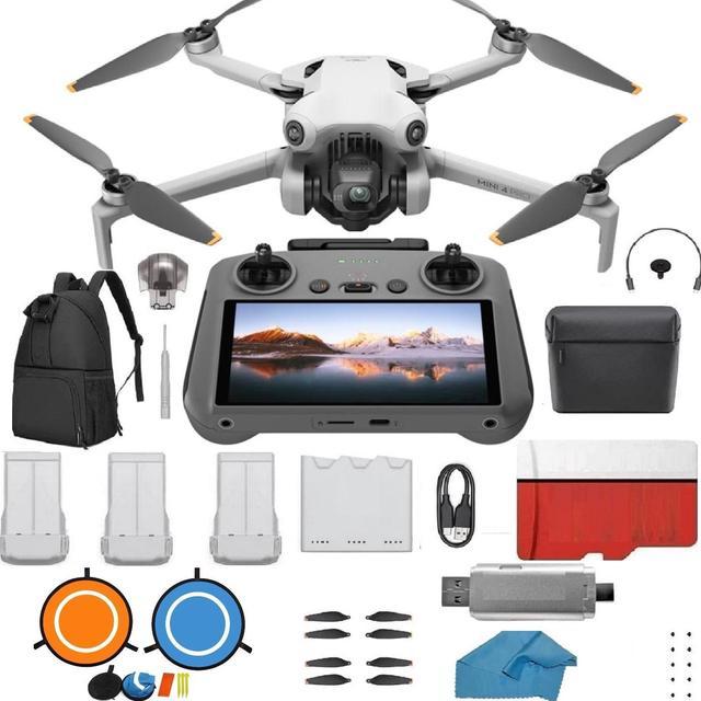 DJI Mini 4 Pro Drone Fly More Combo Plus with RC 2 and Memory