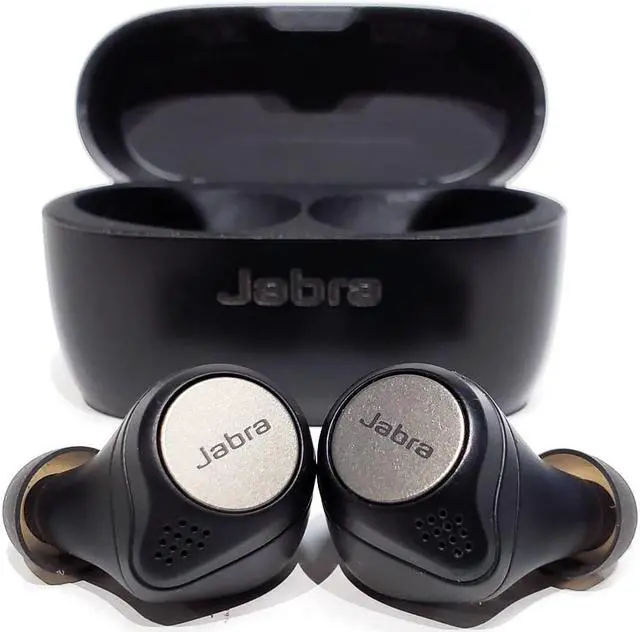 Alt view image 2 of 2 - Jabra - Elite Active 75t True Wireless In-Ear Headphones - Titanium Black