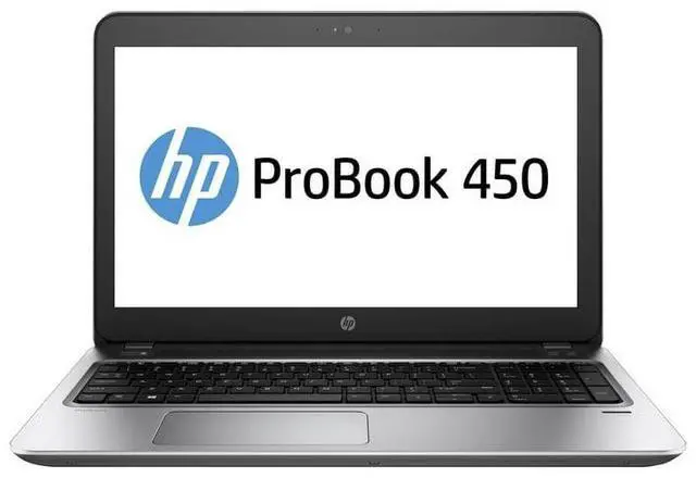 Main image of HP ProBook 450 G4 15.6" 16:9 Notebook - 1366 x 768 - Intel Core i5 (7th Gen) i5-7200U Dual-core (2 Core) 2.50 GHz - 4 GB DDR4 SDRAM - 500 GB HDD - Windows 10 Pro 64-bit (English) - DVD-Writer - I
