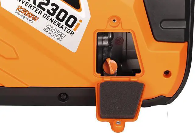 Alt view image 5 of 5 - GENKINS 2300 Watt Portable Inverter Generator Ultra Quiet Gas Powered RV Ready CARB EPA Complied