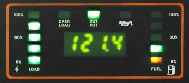 Alt view image 5 of 7 - GENKINS 4500 Watt Portable Inverter Generator Electric Start + Remote Controller Ultra Quiet RV Ready Camper Friendly