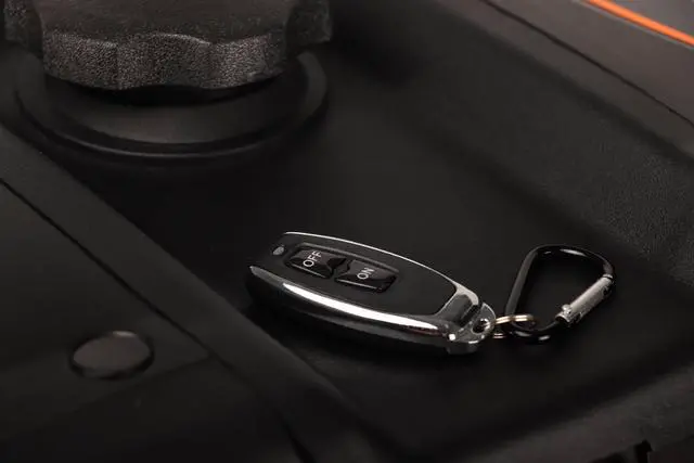 Alt view image 6 of 7 - GENKINS 4500 Watt Portable Inverter Generator Electric Start + Remote Controller Ultra Quiet RV Ready Camper Friendly