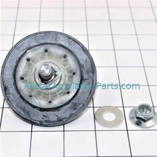 Alt view image 4 of 7 - GE WE03X10008 Roller Assembly for Dyer