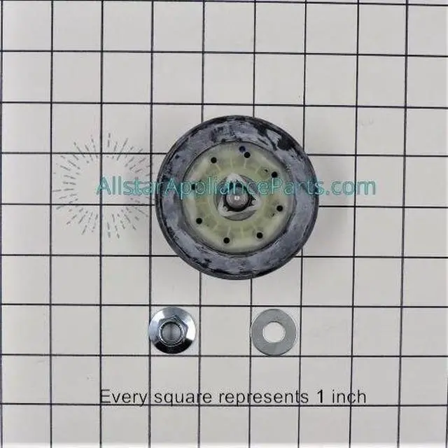 Alt view image 6 of 7 - GE WE03X10008 Roller Assembly for Dyer
