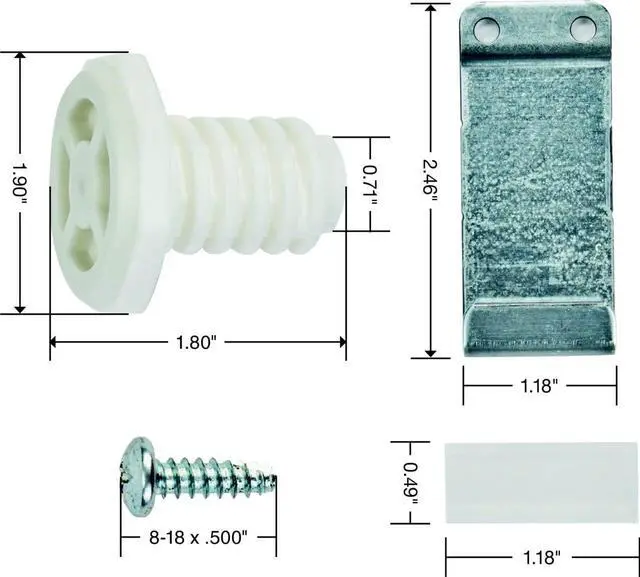 Alt view image 10 of 11 - Whirlpool - Stack Kit for HYBRIDCARE™ & Long Vent / Standard Dryer
