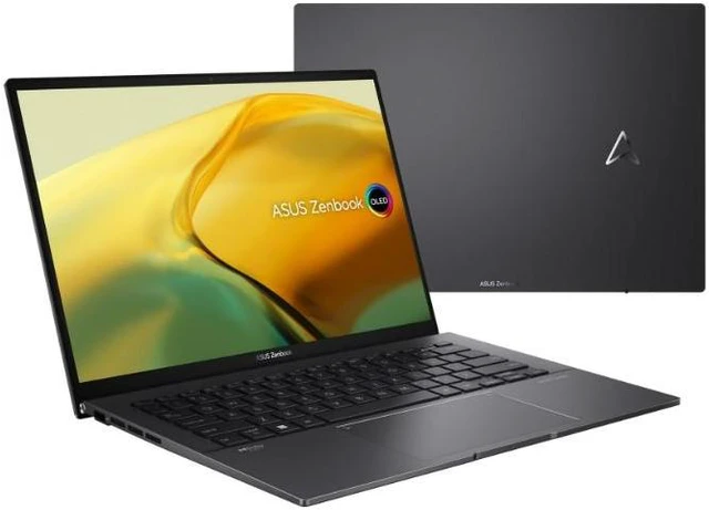 Main image of ASUS Zenbook 14 OLED Touch PC Laptop, AMD Ryzen 5 7530U, 8GB, 256GB, Windows 11, UM3402YA-WS51T