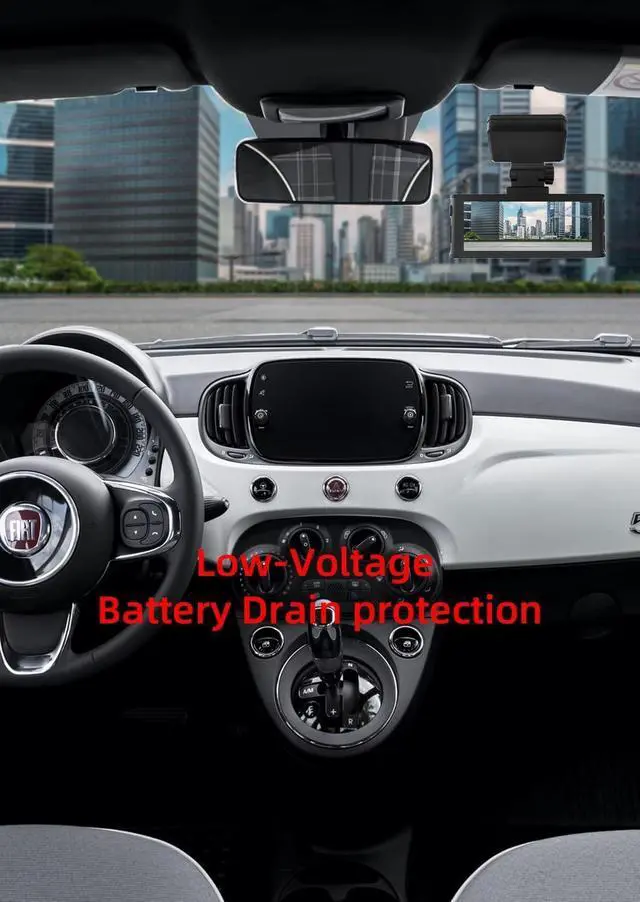 Alt view image 5 of 5 - F7N Dash Cam Hardwire Kit,11.5ft USB C Port Hard Wire Kit for Dashcam,Converts 12V-24V to 5V/2.5A Low Voltage Protection(not Applicable to F9/F17/T700/T27)