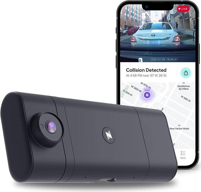 Nexar One 4K Connected Dash Cam - Front and Interior Facing Dual Dash Cams  with Live Alerts