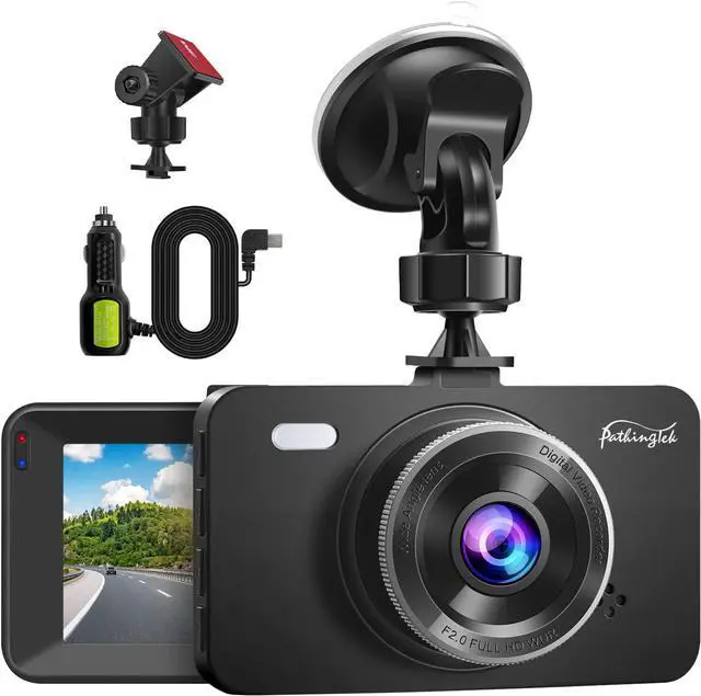Main image of Dash Cam 1080P DVR Dashboard Camera Car Driving Recorder 3 Inch Driving Camera LCD Screen, 170°Wide Angle, WDR, G-Sensor, Loop Recording, Parking Monitor, Motion Detection