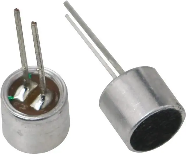 Alt view image 3 of 6 - 6050P Electret Microphone Pickup 20PCS 6x5 mm Through Hole Mini Electret Microphone Condenser Pickups, 6050 PCB Pins Condenser Electronic Components, Electret Microphone Inserts