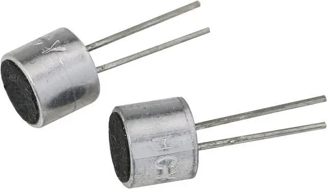 Alt view image 4 of 6 - 6050P Electret Microphone Pickup 20PCS 6x5 mm Through Hole Mini Electret Microphone Condenser Pickups, 6050 PCB Pins Condenser Electronic Components, Electret Microphone Inserts