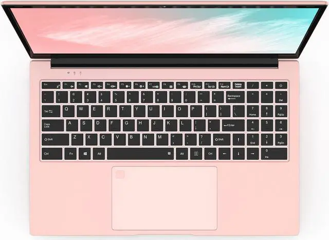 Alt view image 4 of 7 - JSHIX  Laptop Windows 11 Pro,Intel N5095 CPU ,16GB DDR4 RAM  512GB M.2 SSD,15.6 Inches FHD 1080P IPS Display, Full Size Keyboard with Fingerprint Reader,Bluetooth 4.2,WIFI , 3.5 lbs Rose Gold 16GB