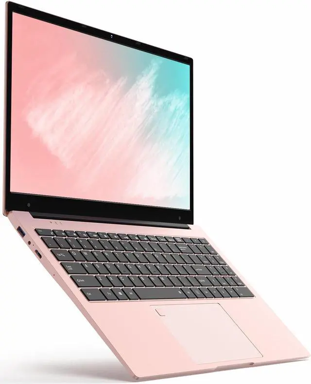 Alt view image 5 of 7 - JSHIX  Laptop Windows 11 Pro,Intel N5095 CPU ,16GB DDR4 RAM  512GB M.2 SSD,15.6 Inches FHD 1080P IPS Display, Full Size Keyboard with Fingerprint Reader,Bluetooth 4.2,WIFI , 3.5 lbs Rose Gold 16GB
