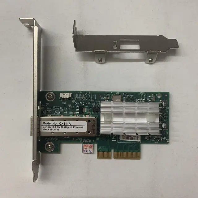 Alt view image 2 of 3 - Mellanox MCX311A-XCAT CX311A ConnectX-3 EN Network Card 10GbE SFP+