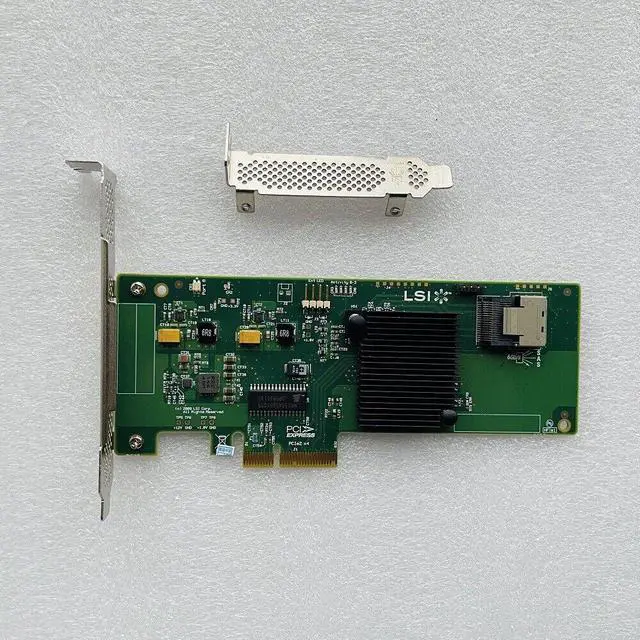 Alt view image 4 of 4 - LSI 9211-4i PCI-E 4Ports 6Gbs Internal RAID Controller Card + SFF-8087 cable