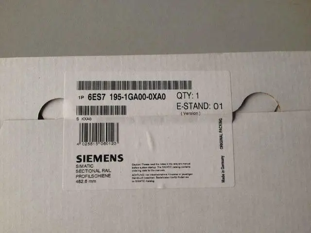 Main image of 1 pcs brand new Siemens 6ES7195-1GA00-0XA0-483MM SMART PLC Module In box