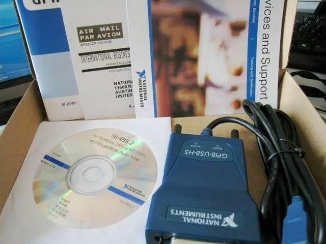Alt view image 2 of 4 - National Instruments NI GPIB-USB-HS Interface Adapter IEEE 488 Controller