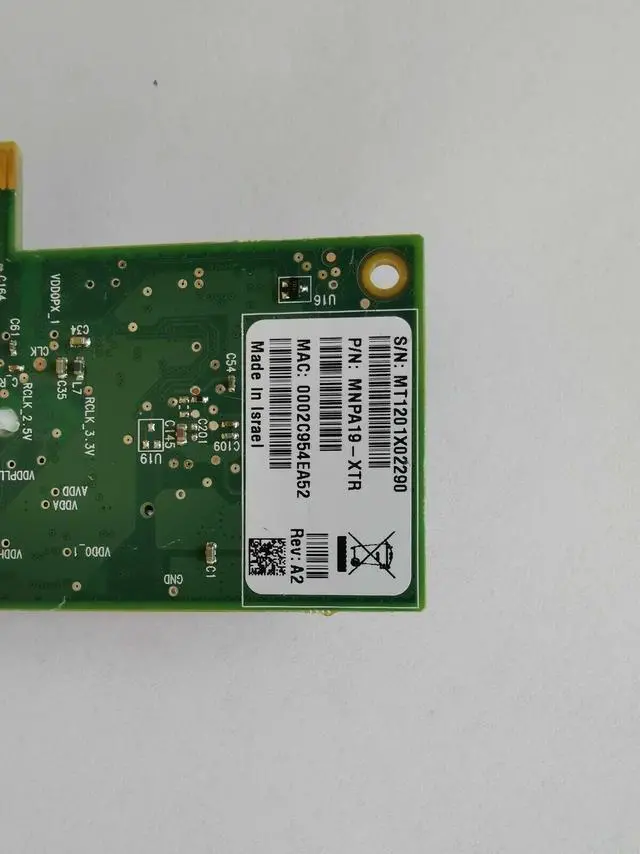 Alt view image 3 of 3 - Mellanox MNPA19-XTR 10G Connectx-2 PCIe 10GBe Network Interface Card