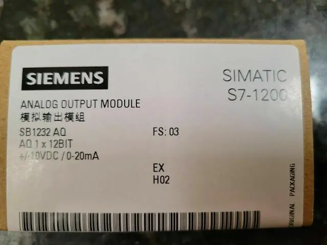 Main image of 1PCS Unopened New Siemens 6ES7 232-4HA30-0XB0 6ES7232-4HA30-0XB0