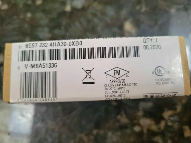 Alt view image 2 of 2 - 1PCS Unopened New Siemens 6ES7 232-4HA30-0XB0 6ES7232-4HA30-0XB0