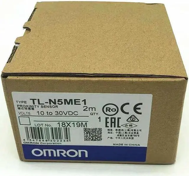 Main image of Omron TL-N5ME1 TLN5ME1 Proximity Switch New in Box NIB