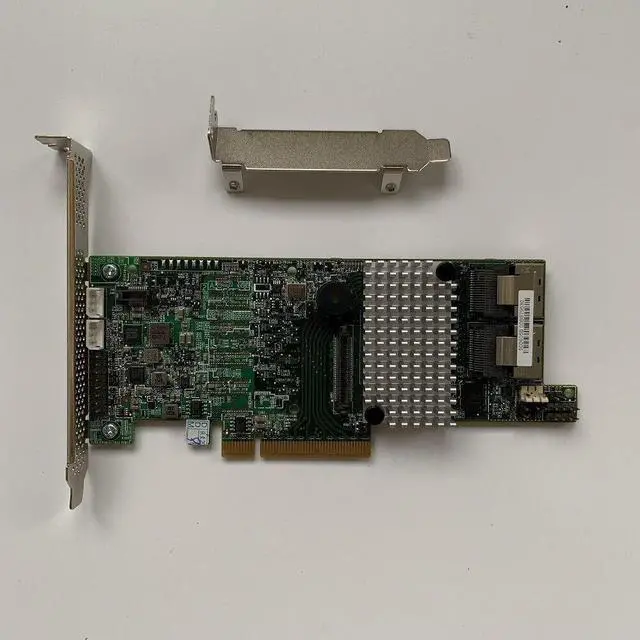 Alt view image 3 of 4 - LSI 9266-8i 8-port 6Gb/s SATA+SAS PCI-E 2.0 8Port 1GB RAID + 2PCS 8087 SATA