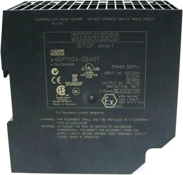 Alt view image 3 of 4 - New In Box Siemens 6EP1334-2BA01 6EP13342BA01 Power Supply Module