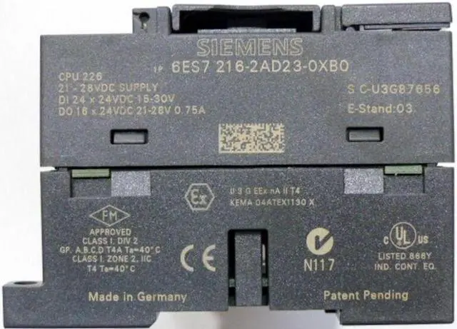 Alt view image 4 of 5 - 1 PC New Siemens 6ES7 216-2AD23-0XB0 6ES7216-2AD23-0XB0 PLC Module In Box