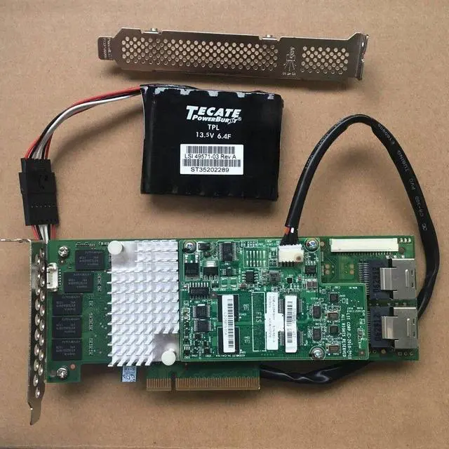 Main image of Fujitsu 6Gb/s SAS PCI-e RAID Controller D3116 1GB Cache + Battery FBU Modul