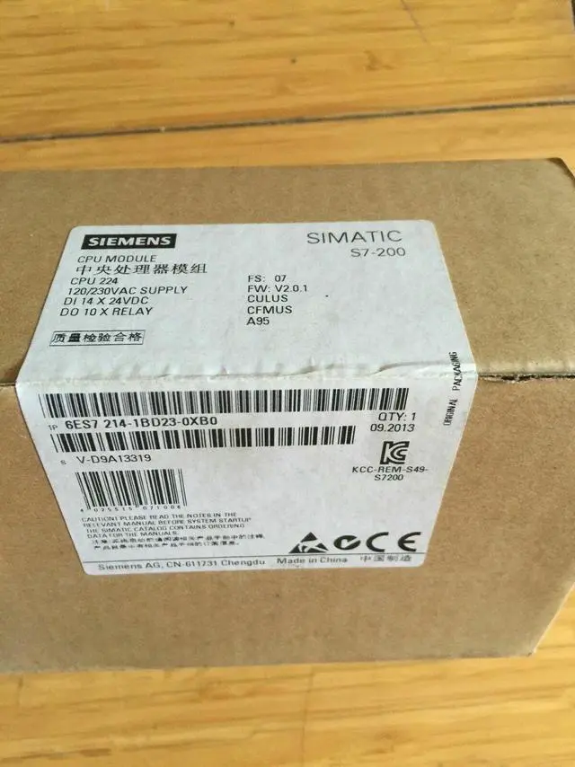 Alt view image 2 of 4 - 1PC New SIEMENS 6ES7 214-1BD23-0XB0 6ES7214-1BD23-0XB0 PLC