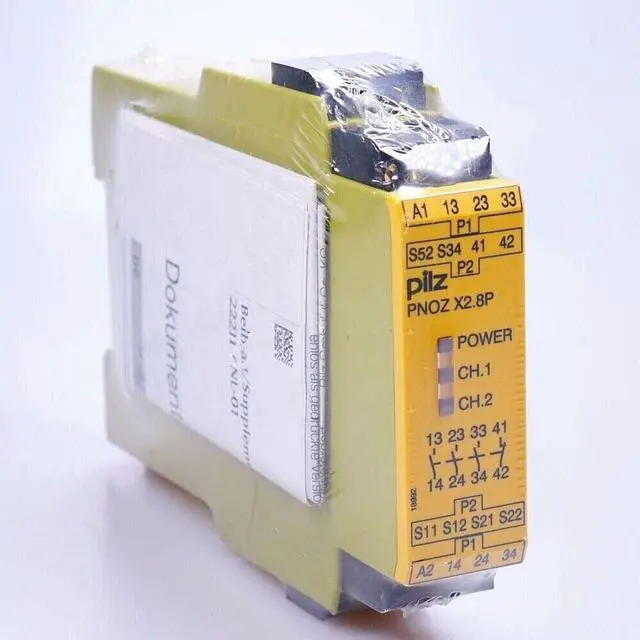 Alt view image 3 of 3 - 1 PCS NEW PILZ Relay PNOZ X2.8P 24-240VAC/DC 3n/o 1n/c 777302