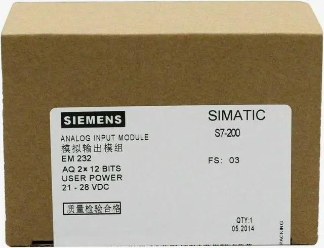 Alt view image 2 of 4 - 1PCS NEW IN BOX SIEMENS PLC MODULE EM232 6ES7232-0HB22-0XA0 6ES7 232-0HB22-0XA0