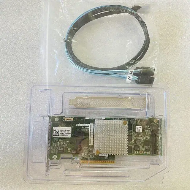 Main image of Adaptec ASR-8405 12Gb/s SAS RAID Controller Card + 8643 SATA cable From