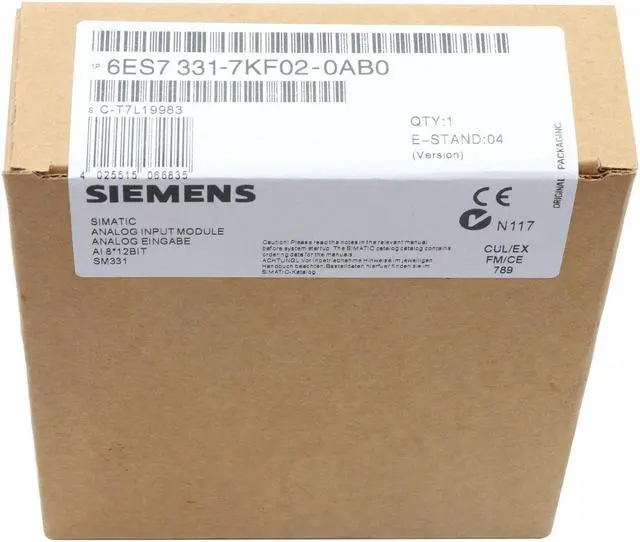 Alt view image 4 of 4 - 1PCS SIEMENS 6ES7 331-7KF02-0AB0 6ES7331-7KF02-0AB0 PLC 6 month warranty