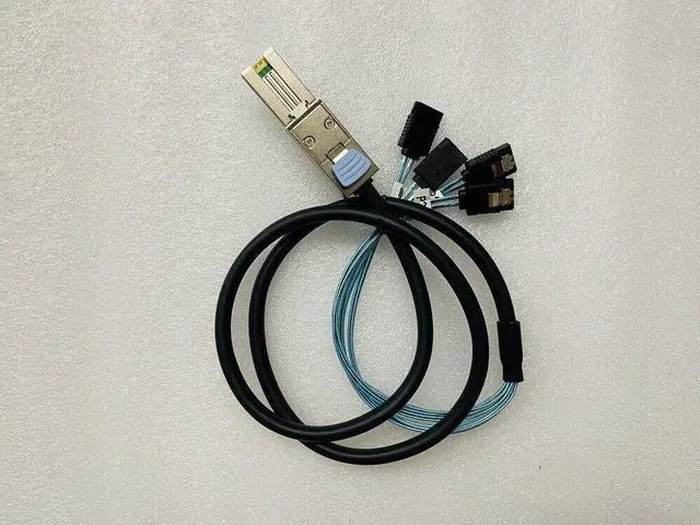 Alt view image 3 of 6 - LSI 9200-8E Controller Card PCIe 6GB 2 Ports JBOD IT Mode w/ 8088 to SATA cable