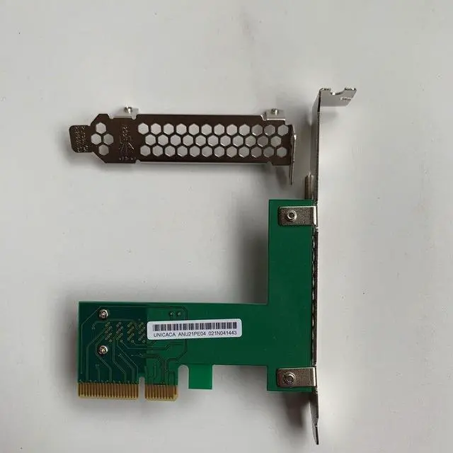 Alt view image 2 of 4 - Unicaca ANU21PE04 NVMe PCIe x4 SFF8643 to SFF8639 Support nvme u.2 device adapte