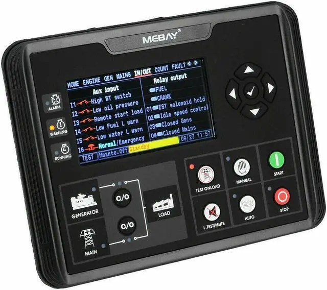 Alt view image 4 of 7 - DC62D Generator Set Controller for Diesel/Gas Genset Parameters Monitoring