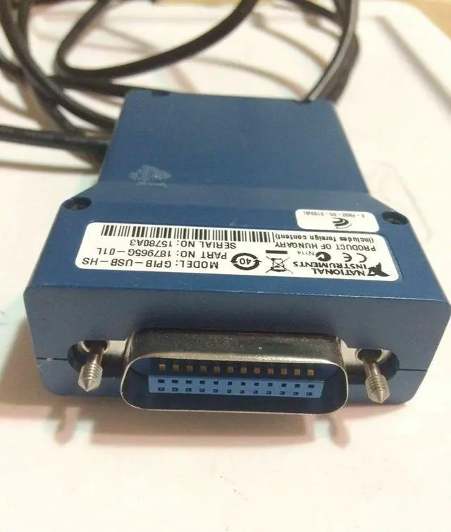 Alt view image 5 of 6 - New In Box National Instrumens NI GPIB-USB-HS Interface Adapter IEEE 488