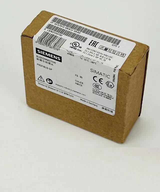 Alt view image 3 of 4 - 1PCS Siemens 6ES7972-0BA12-0XA0 DP Connector -New