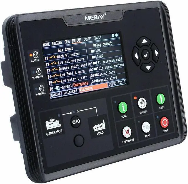 Alt view image 3 of 6 - DC60D Generator Set Controller for Diesel/Gasoline/Gas Genset Parameters Monitor